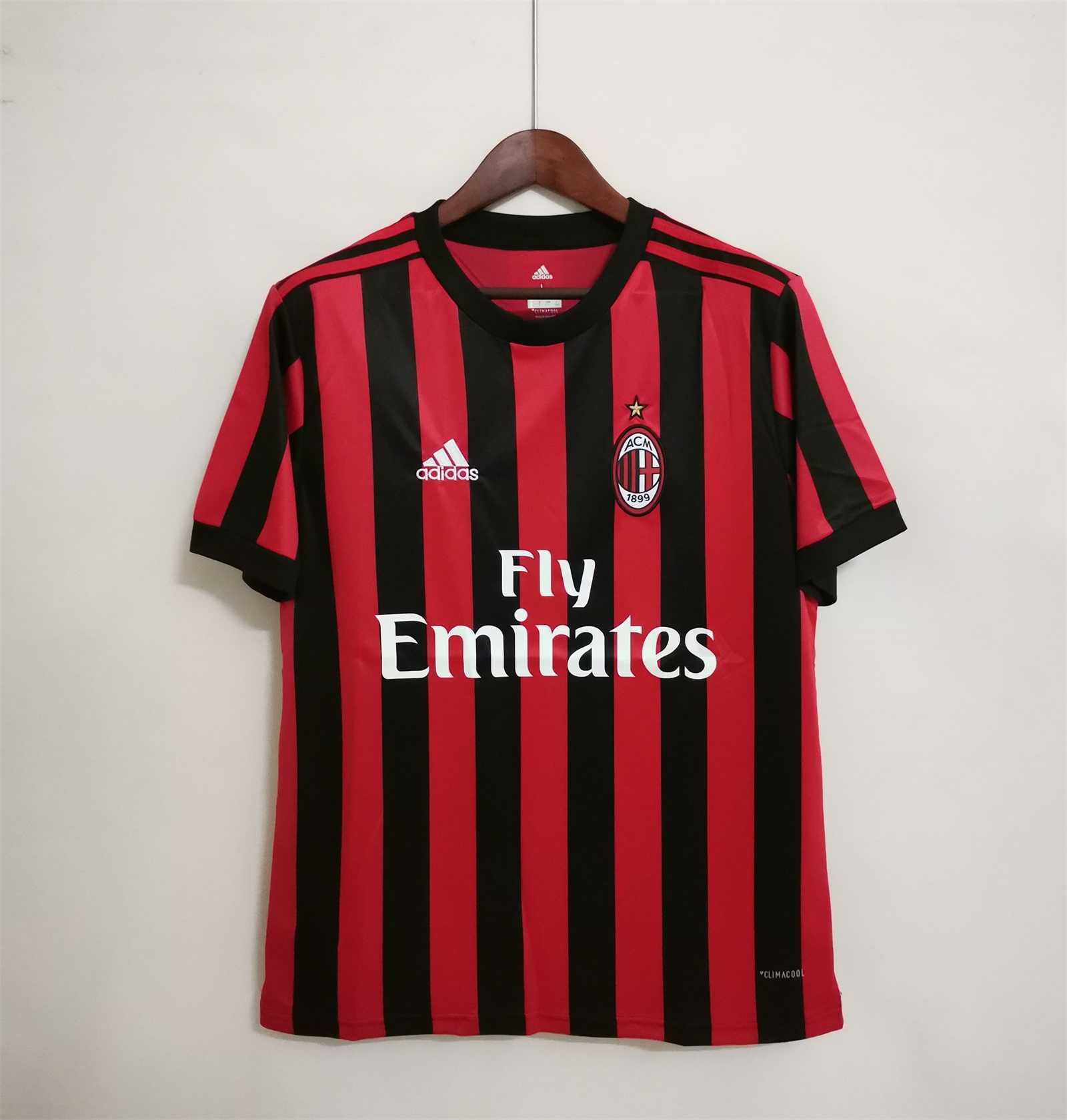 AC Milan 2017-18 Home Jersey