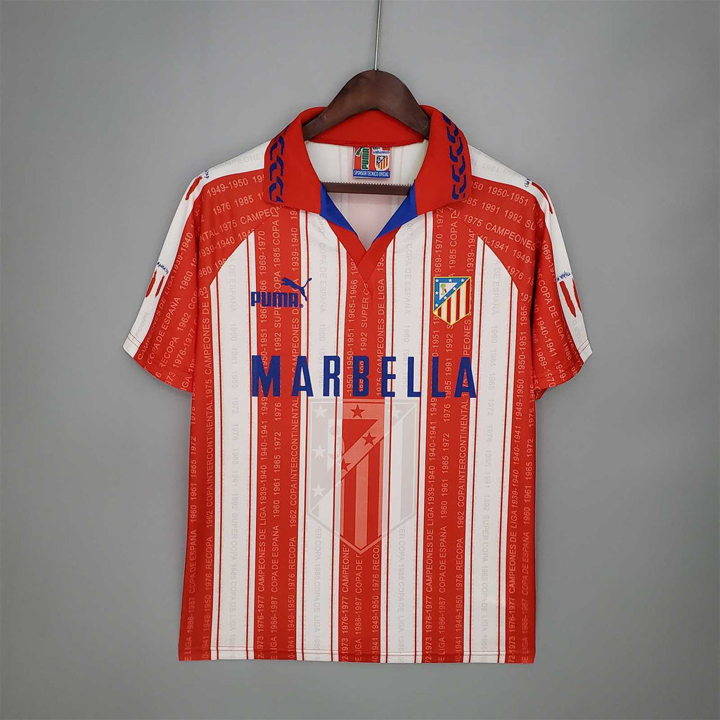 Atletico Madrid 1995-96 Home Jersey
