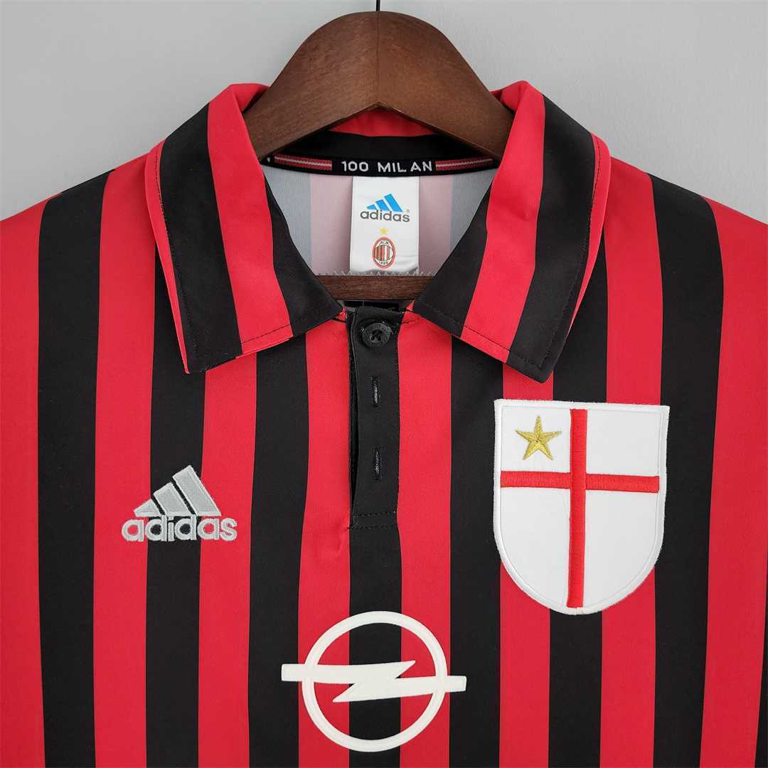 AC Milan 1999-00 Long Sleeve Home Jersey