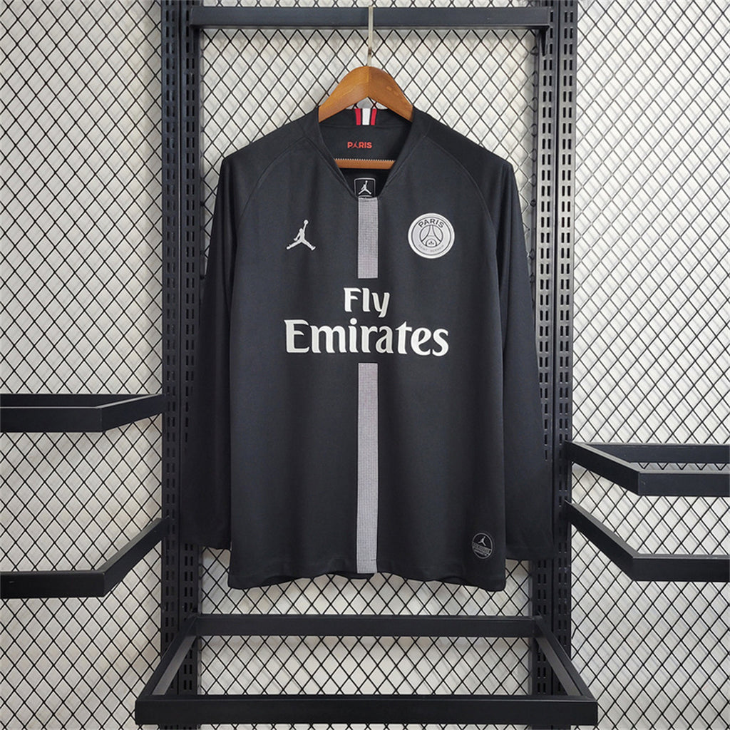 PSG 2018-19 Long Sleeve Black Jersey