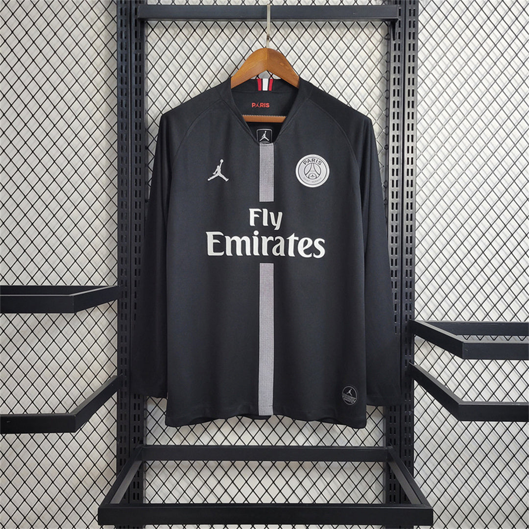PSG 2018-19 Long Sleeve Black Jersey