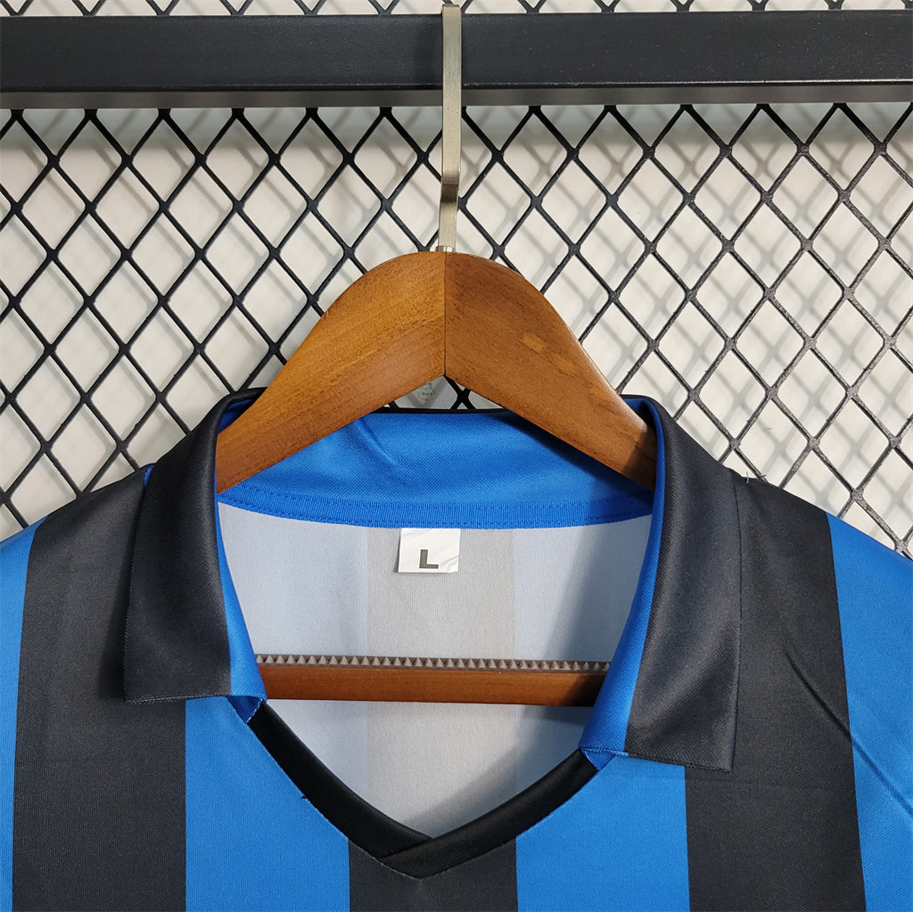 Inter Milan 1988-90 Long Sleeve Home Jersey