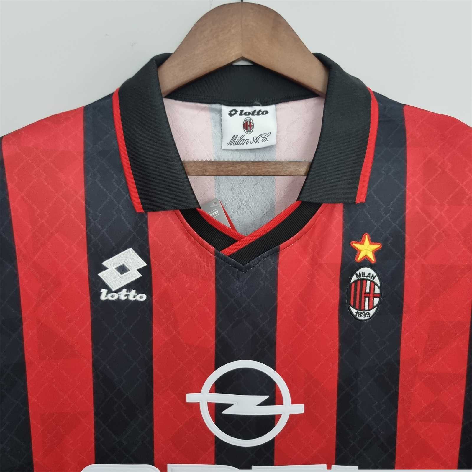 AC Milan 1995-96 Home Jersey