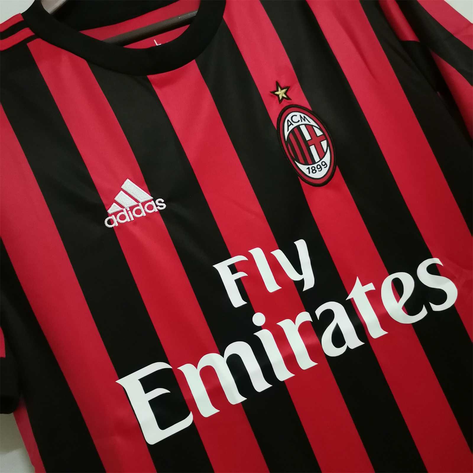AC Milan 2017-18 Home Jersey