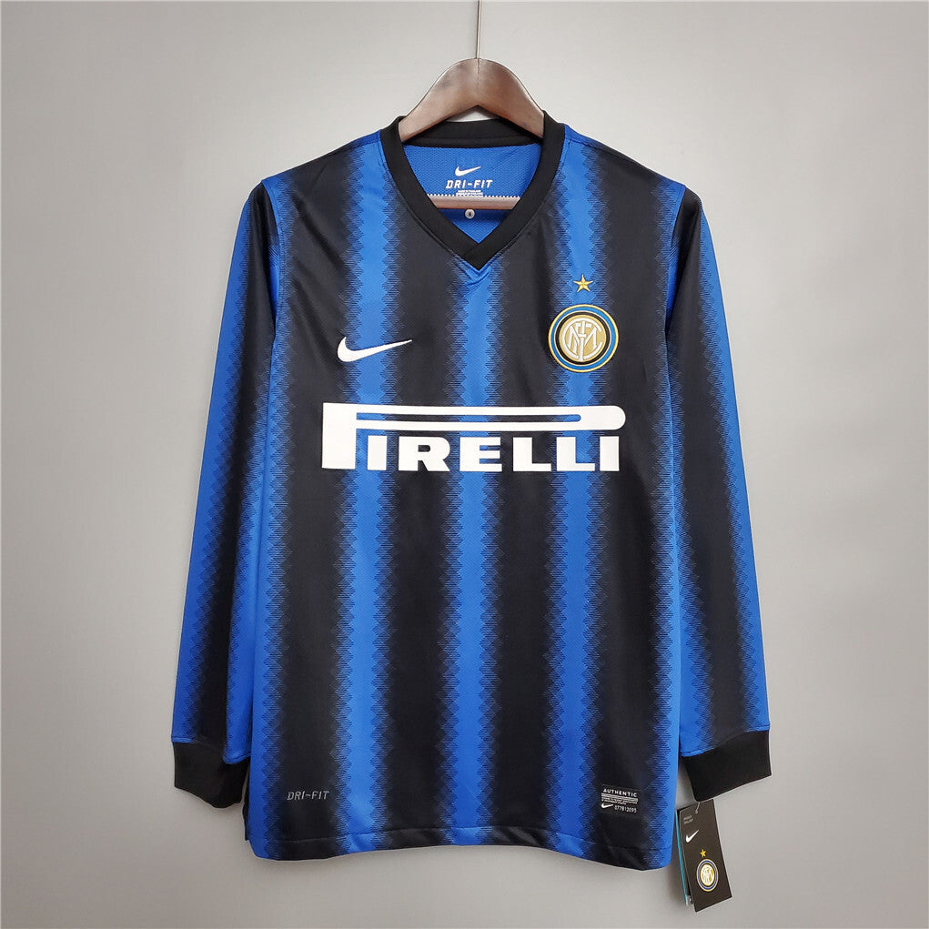 Inter Milan 2010-11 Long Sleeve Home Jersey