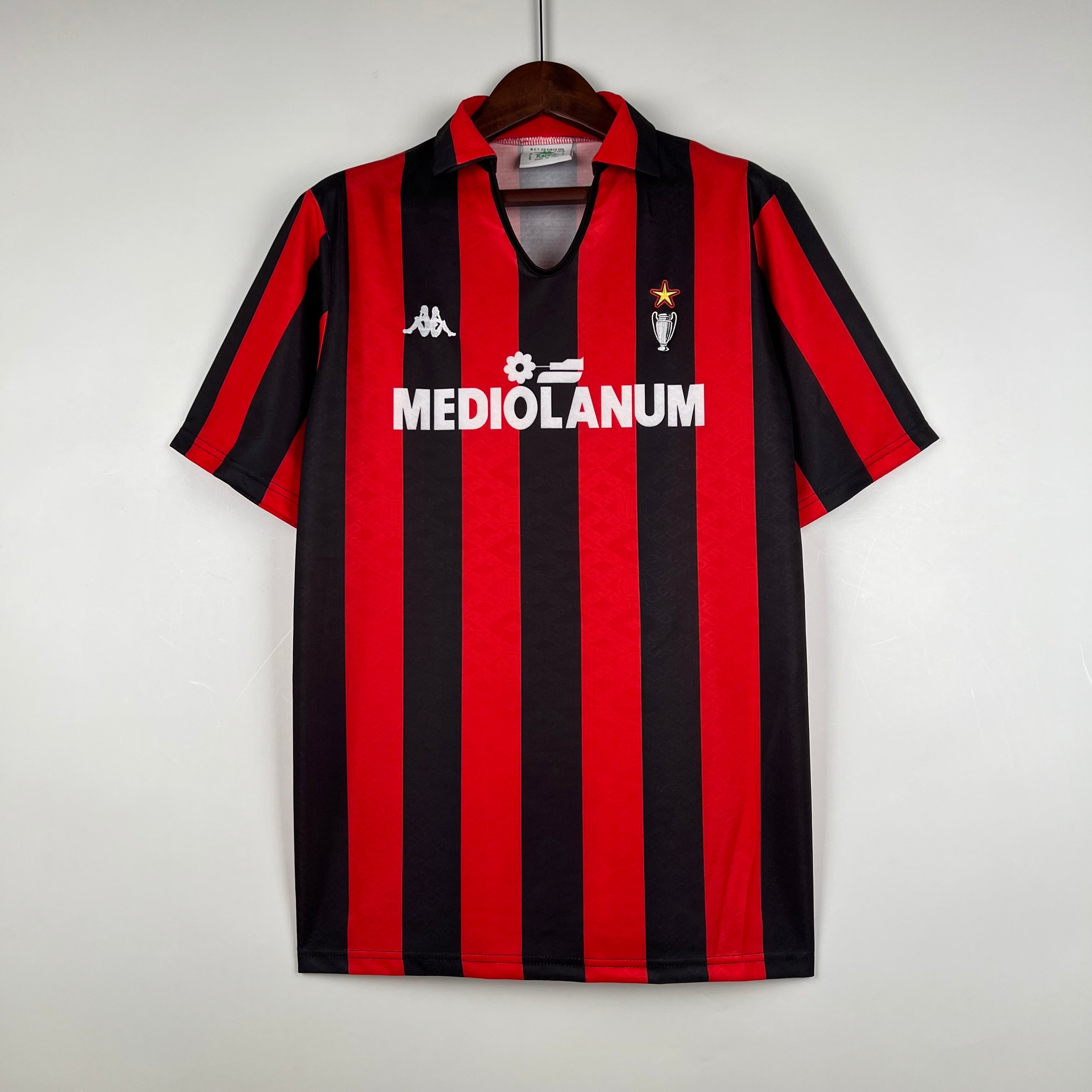 AC Milan 1989-90 Home Jersey