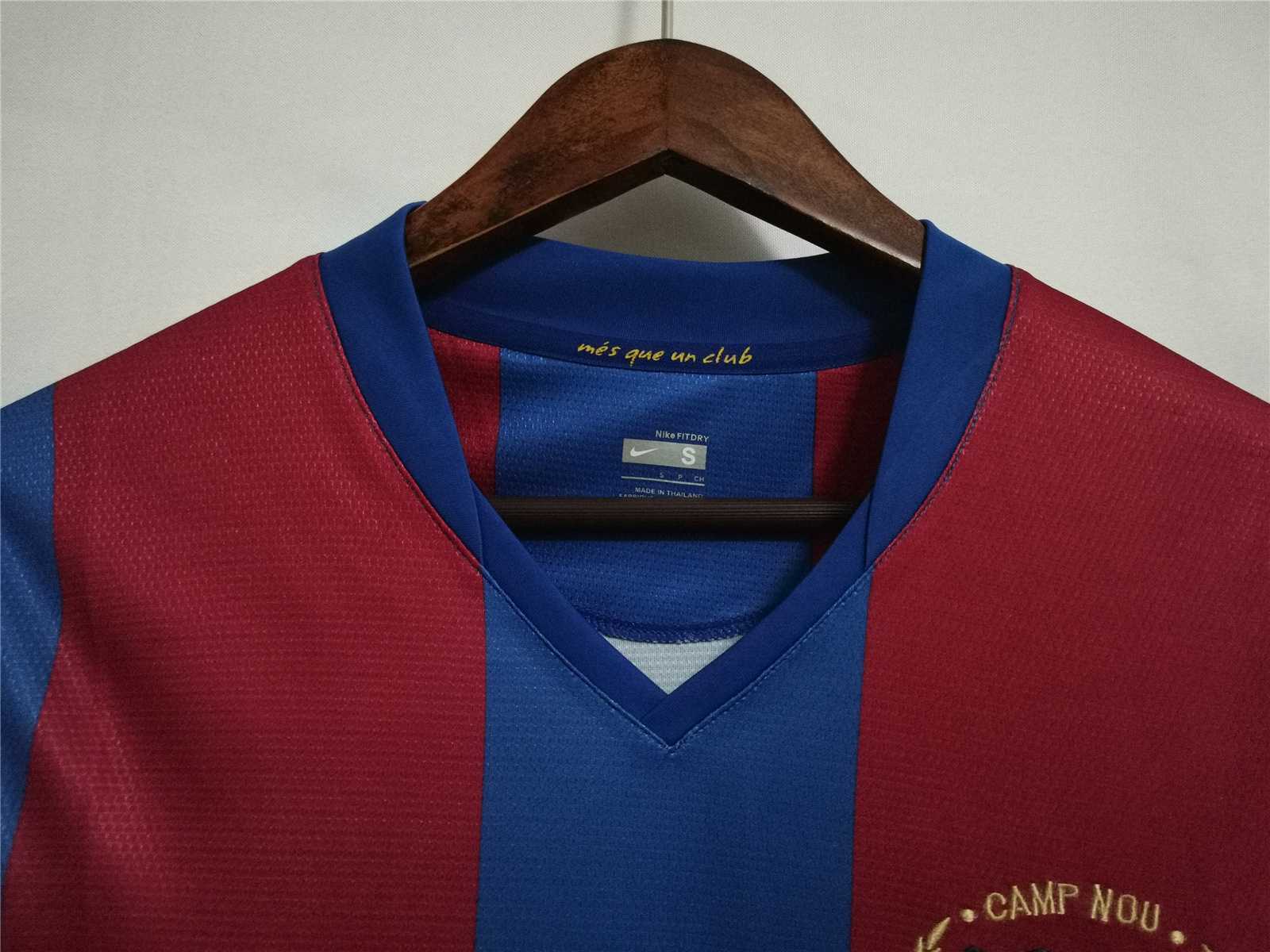 Barcelona 2007-08 Long Sleeve Home Jersey