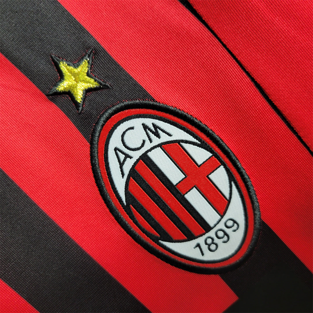 AC Milan 2007-08 Long Sleeve Home Jersey