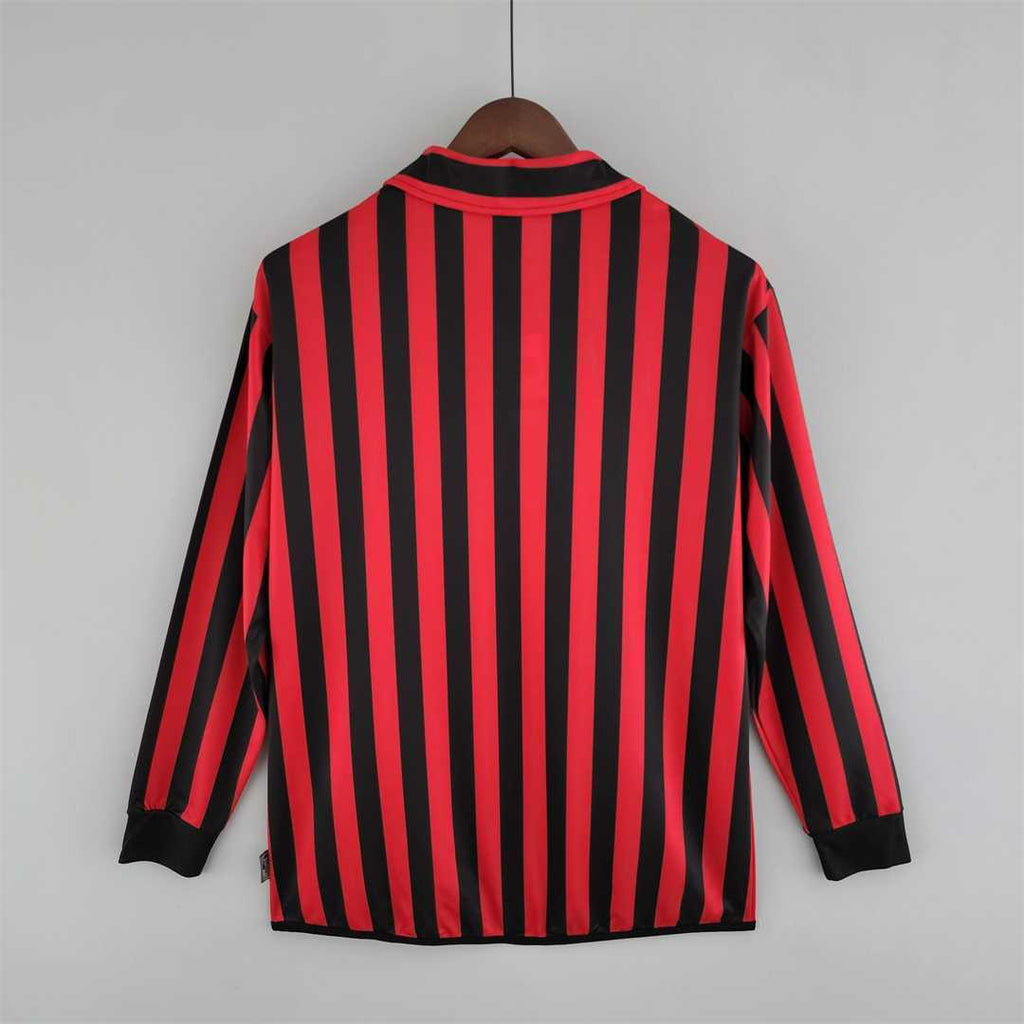 AC Milan 1999-00 Long Sleeve Home Jersey