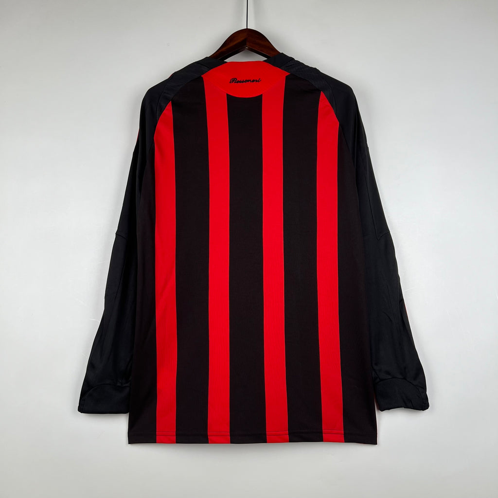AC Milan 2008-09 Long Sleeve Home Jersey