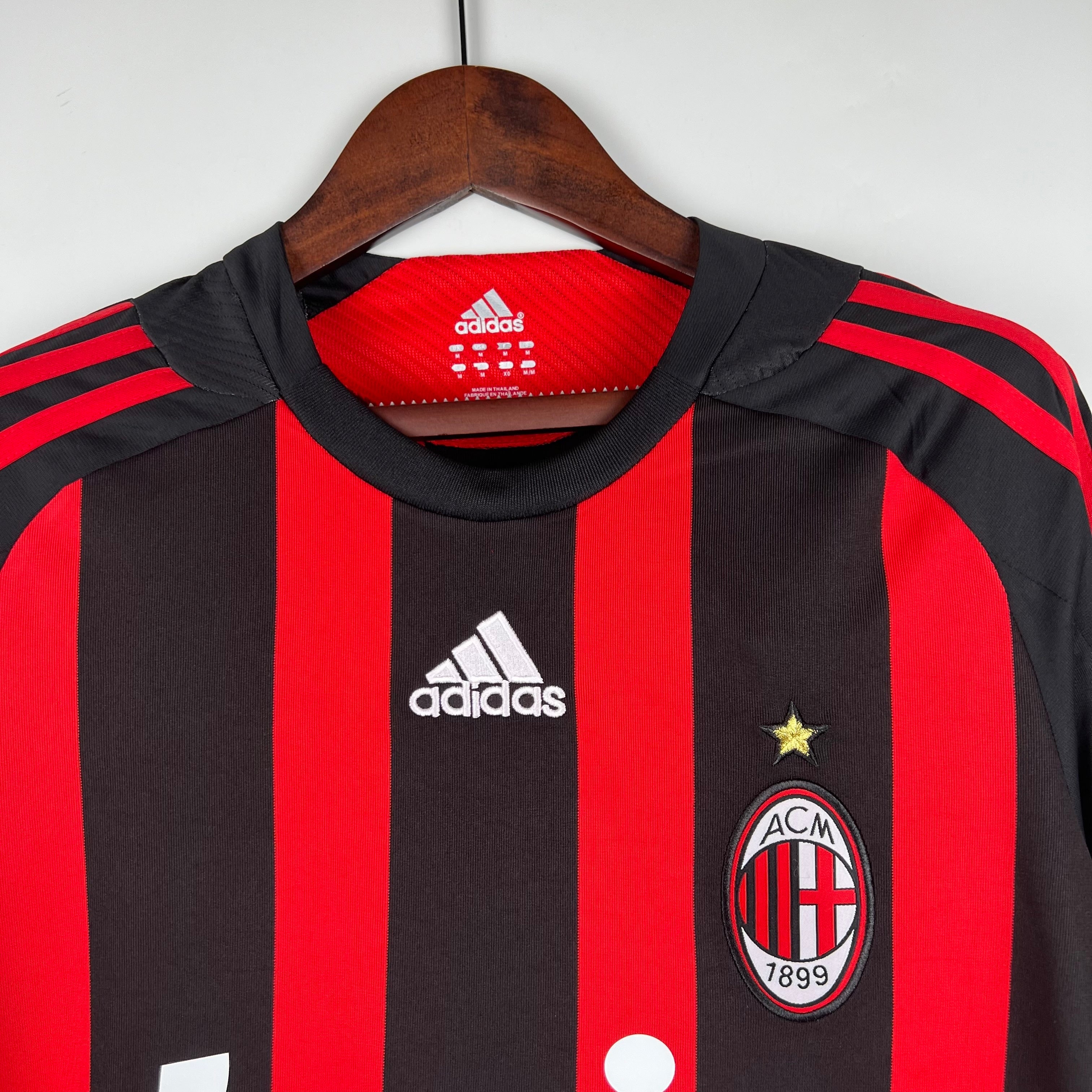 AC Milan 2008-09 Long Sleeve Home Jersey