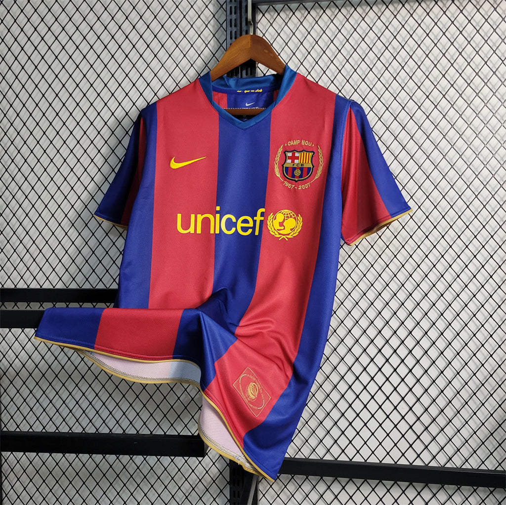 Barcelona 2007-08 Home Jersey