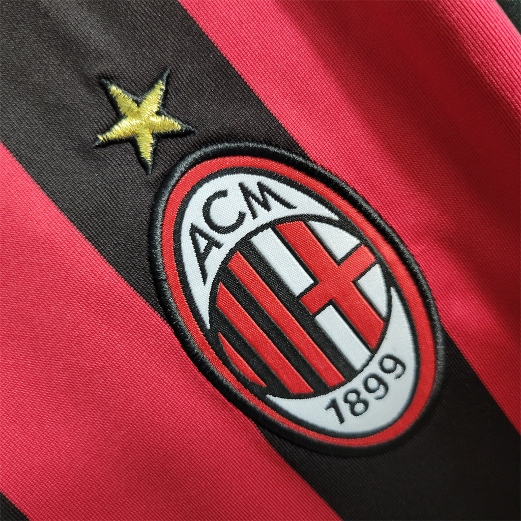 AC Milan 2009-10 Long Sleeve Home Jersey
