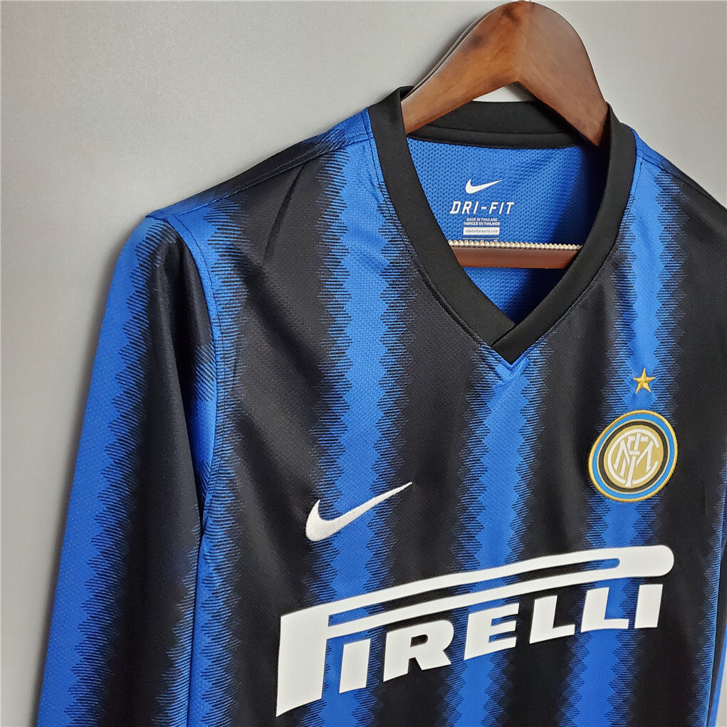 Inter Milan 2010-11 Long Sleeve Home Jersey
