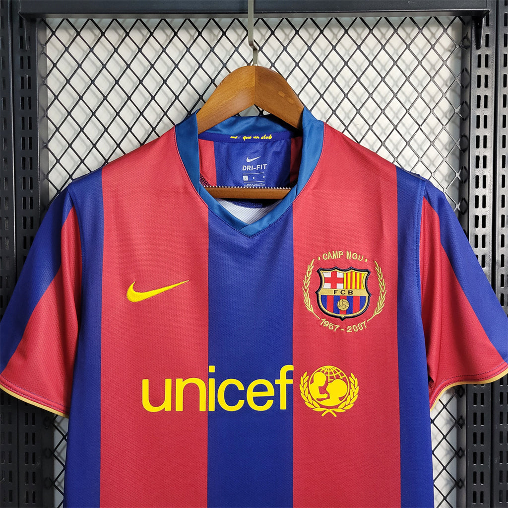 Barcelona 2007-08 Home Jersey