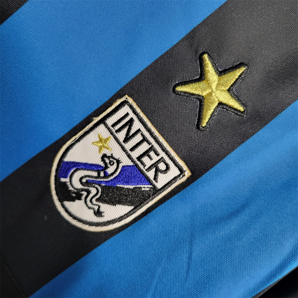 Inter Milan 1988-90 Long Sleeve Home Jersey