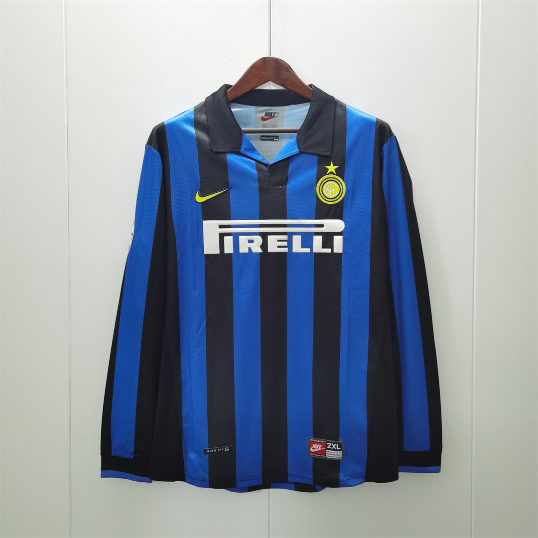 Inter Milan 1998-99 Long Sleeve Home Jersey