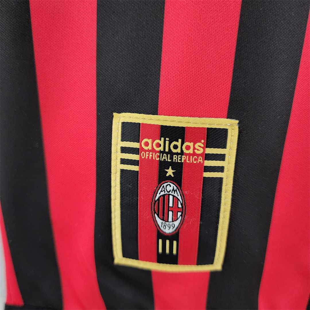AC Milan 1999-00 Long Sleeve Home Jersey