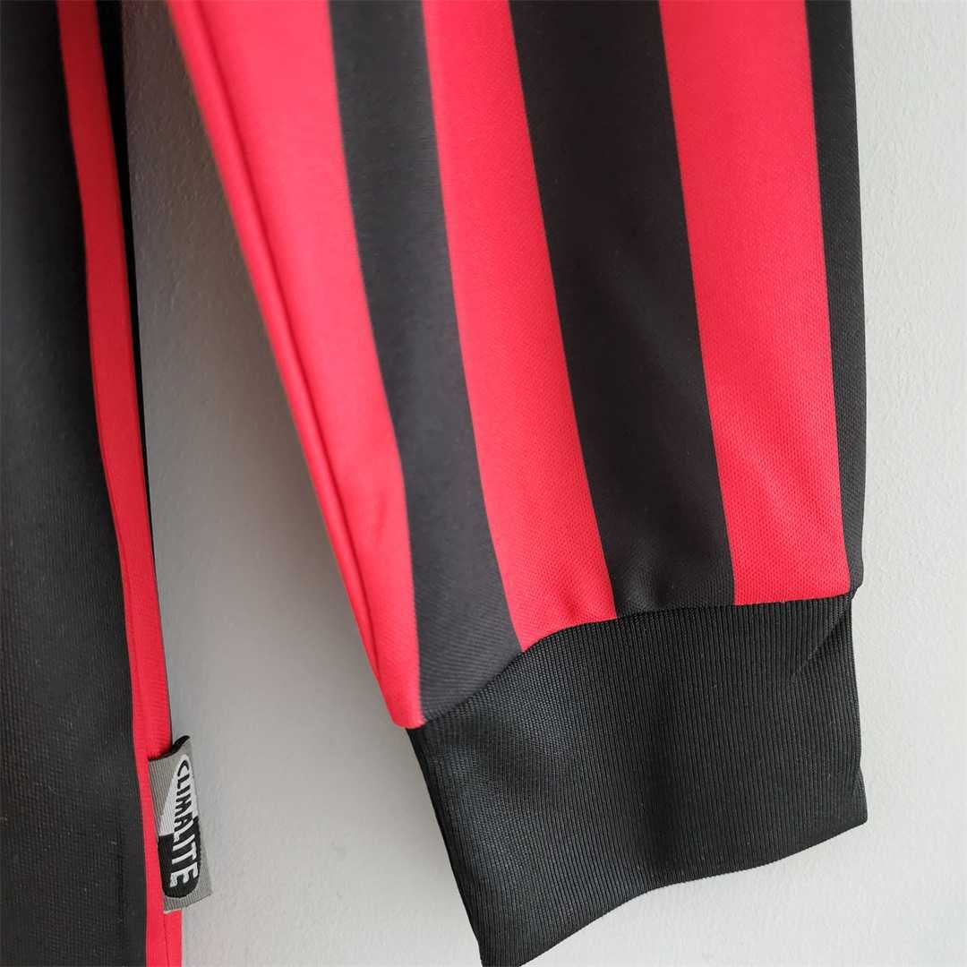 AC Milan 1999-00 Long Sleeve Home Jersey