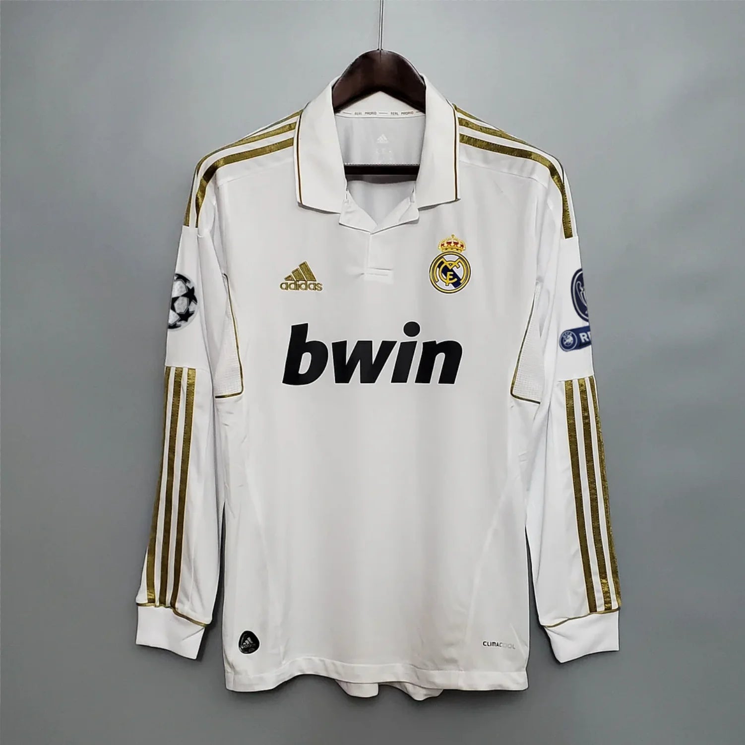 Real Madrid 2011-12 Long Sleeve Home Jersey