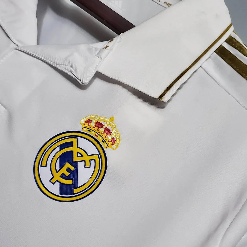 Real Madrid 2011-12 Long Sleeve Home Jersey