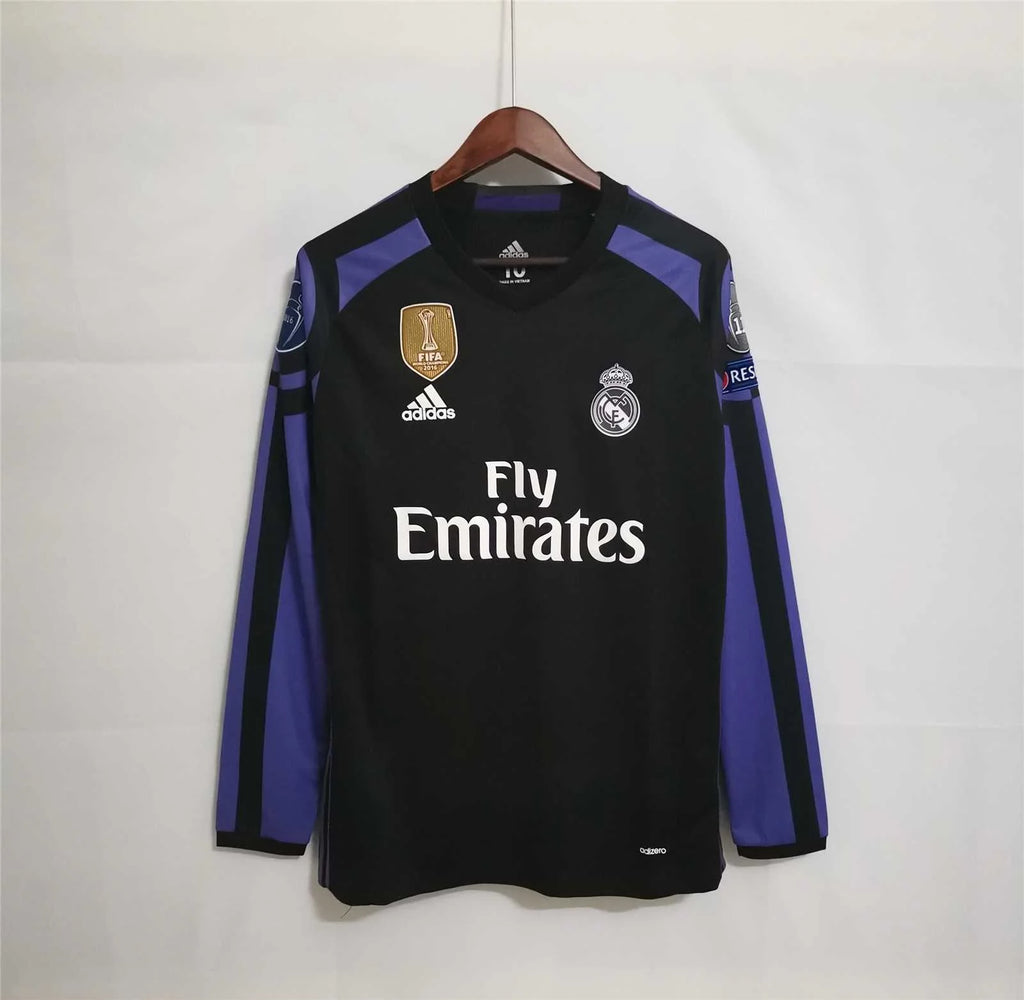 Real Madrid 2016-17 Long Sleeve Third Jersey