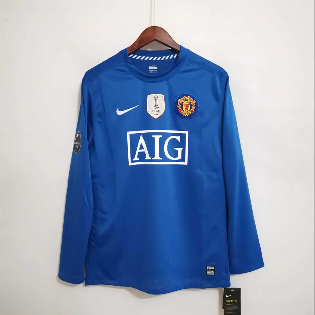Manchester United 2008-09 Third Jersey Long Sleeve