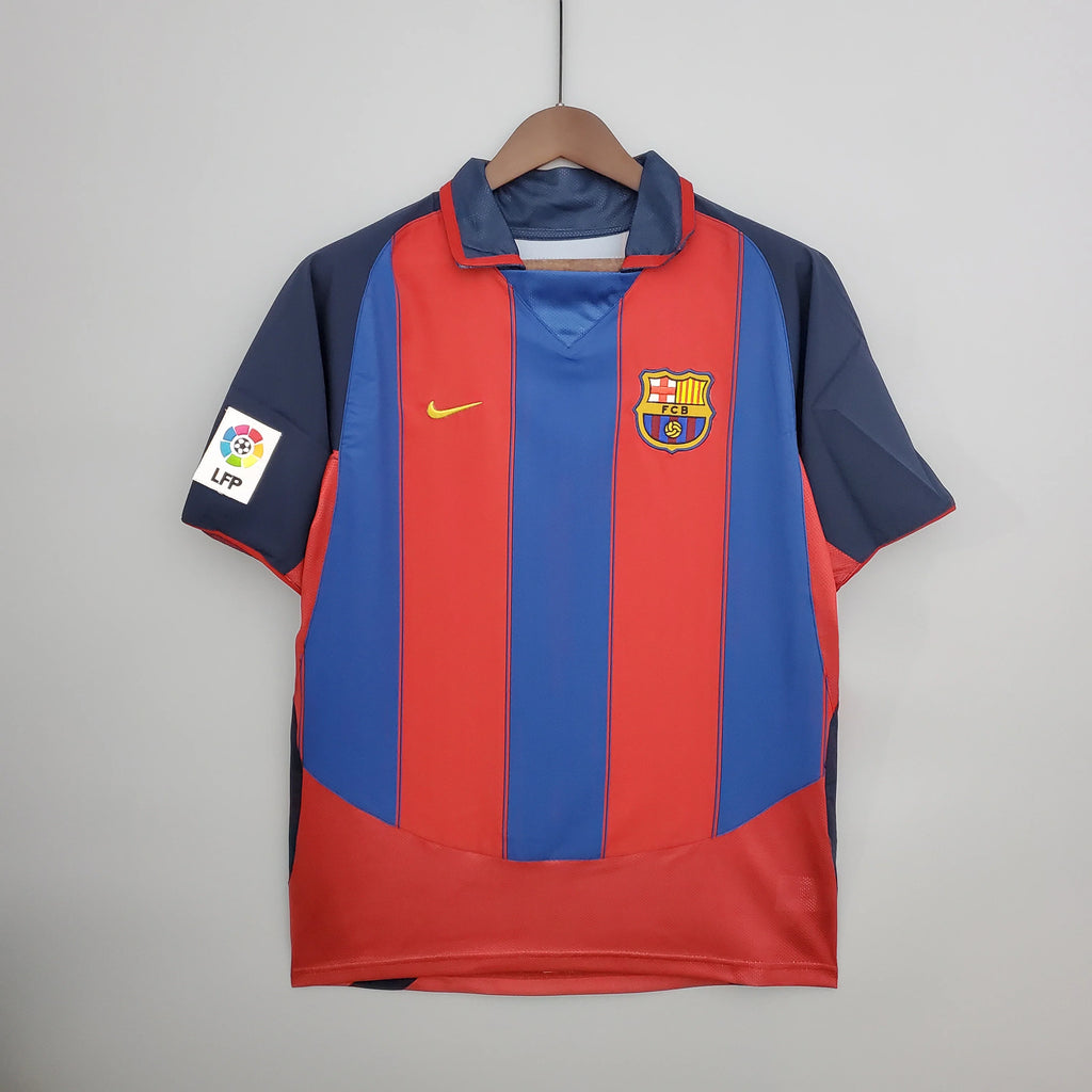 Barcelona 2003-04 Home Jersey