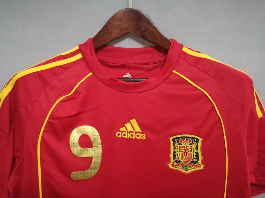Spain 2008 Home Jersey