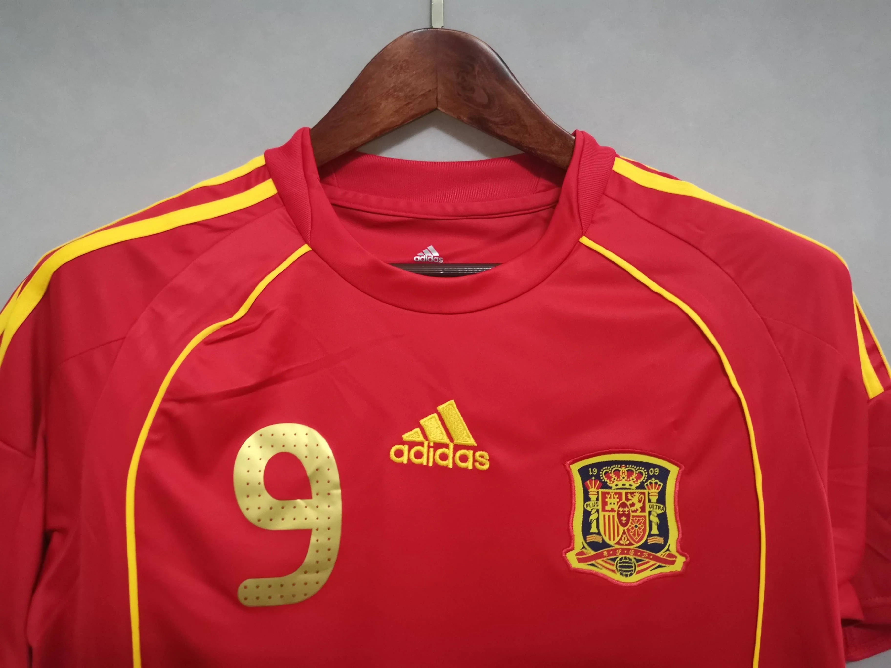 Spain 2008 Home Jersey