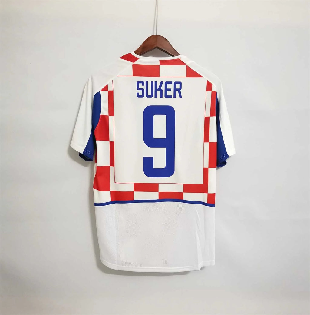 Croatia 2002 Home Jersey