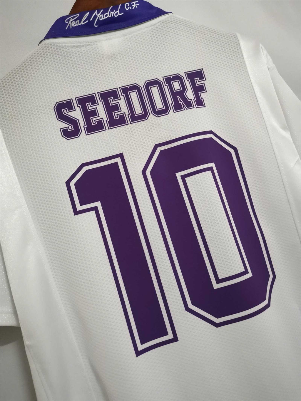 Real Madrid 1997-98 Home Jersey