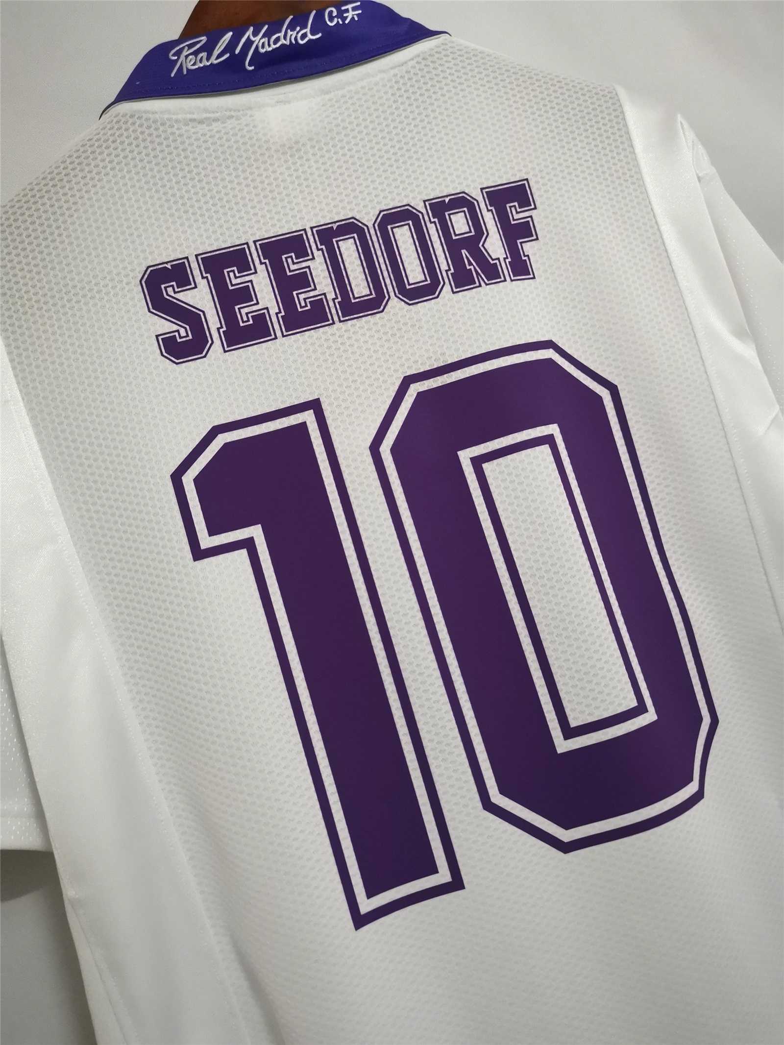 Real Madrid 1997-98 Home Jersey