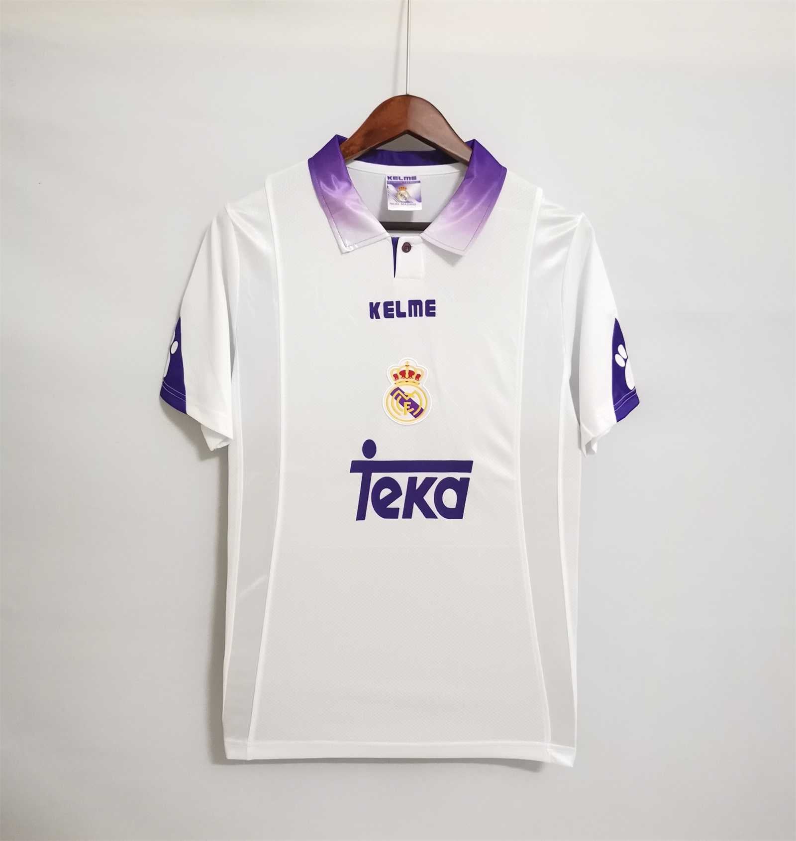 Real Madrid 1997-98 Home Jersey