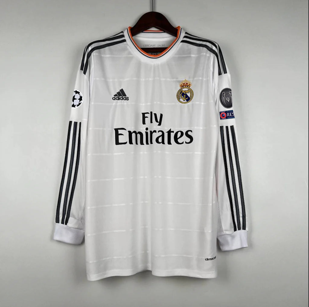 Real Madrid 2013-14 Long Sleeve Home Jersey