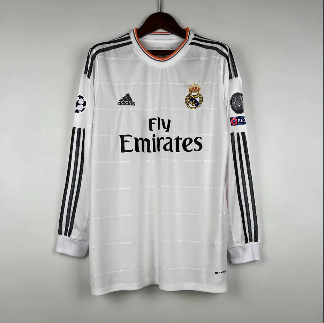 Real Madrid 2013-14 Long Sleeve Home Jersey