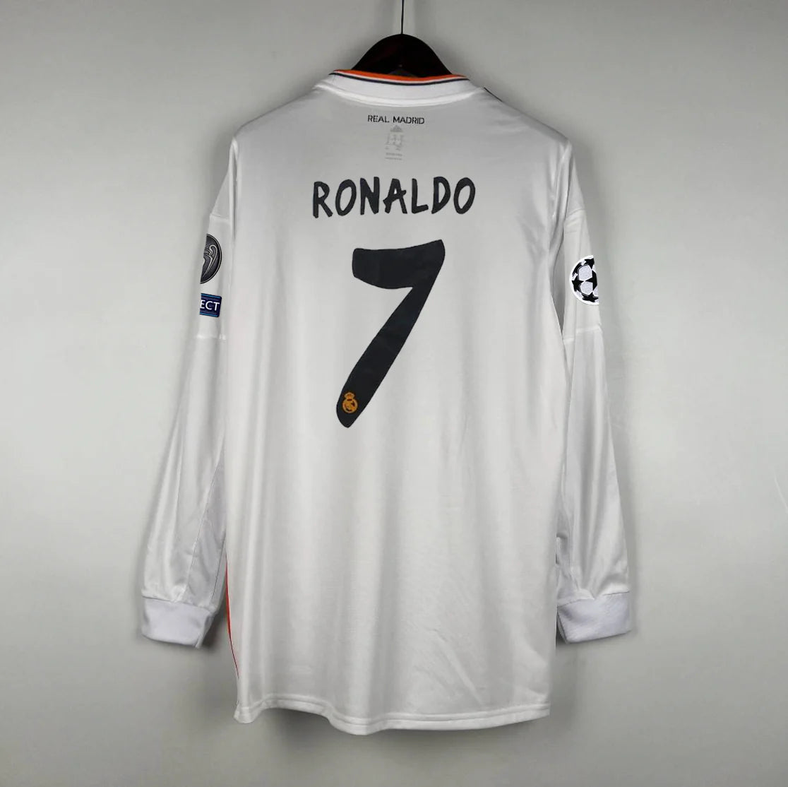 Real Madrid 2013-14 Long Sleeve Home Jersey