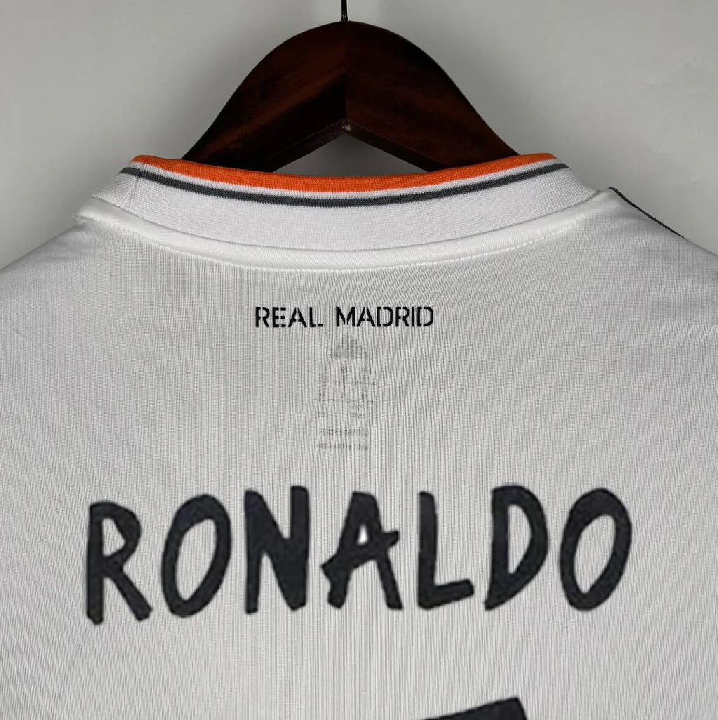 Real Madrid 2013-14 Long Sleeve Home Jersey