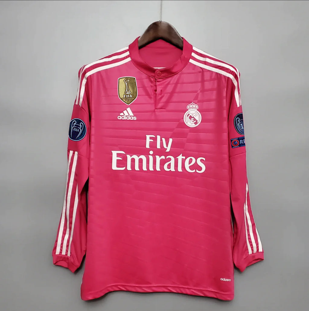 Real Madrid 2014-15 Long Sleeve Away Jersey