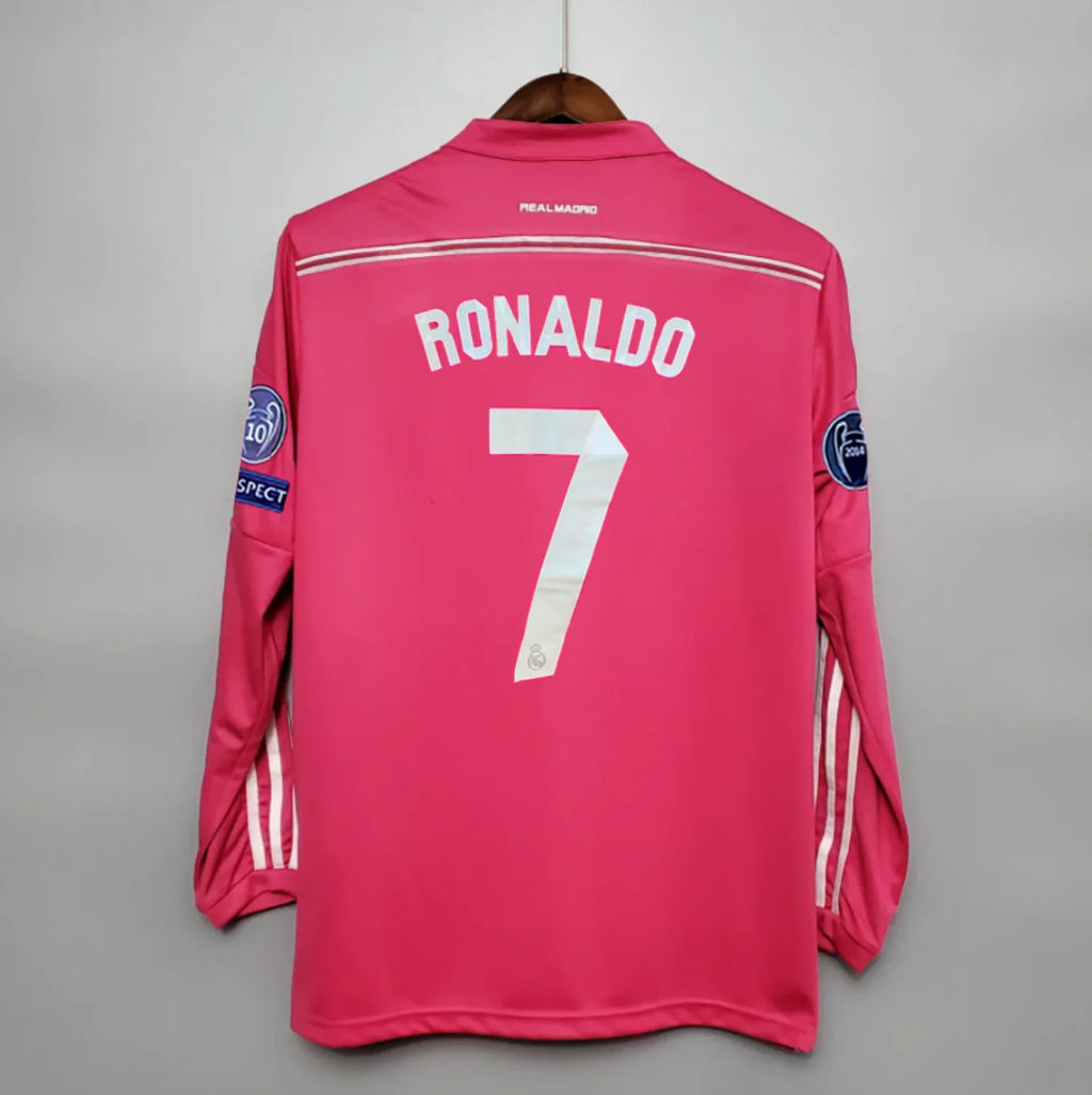 Real Madrid 2014-15 Long Sleeve Away Jersey