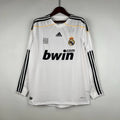 Real Madrid 2009-10 Long Sleeve Home Jersey