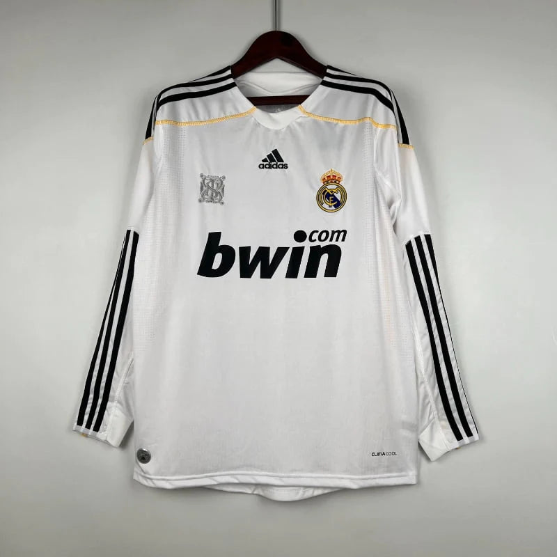Real Madrid 2009-10 Long Sleeve Home Jersey