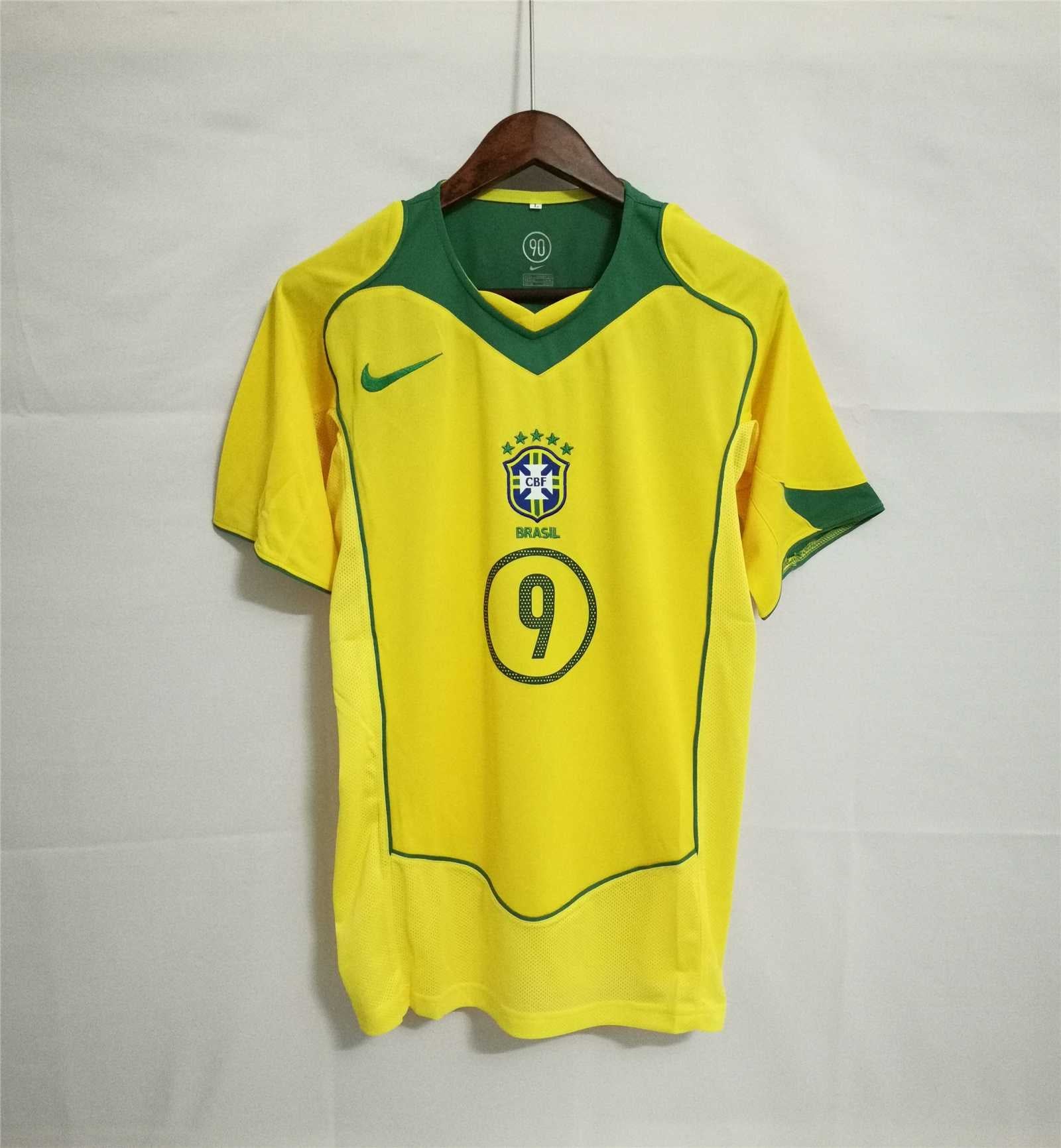 Brazil 2004 Home Jersey