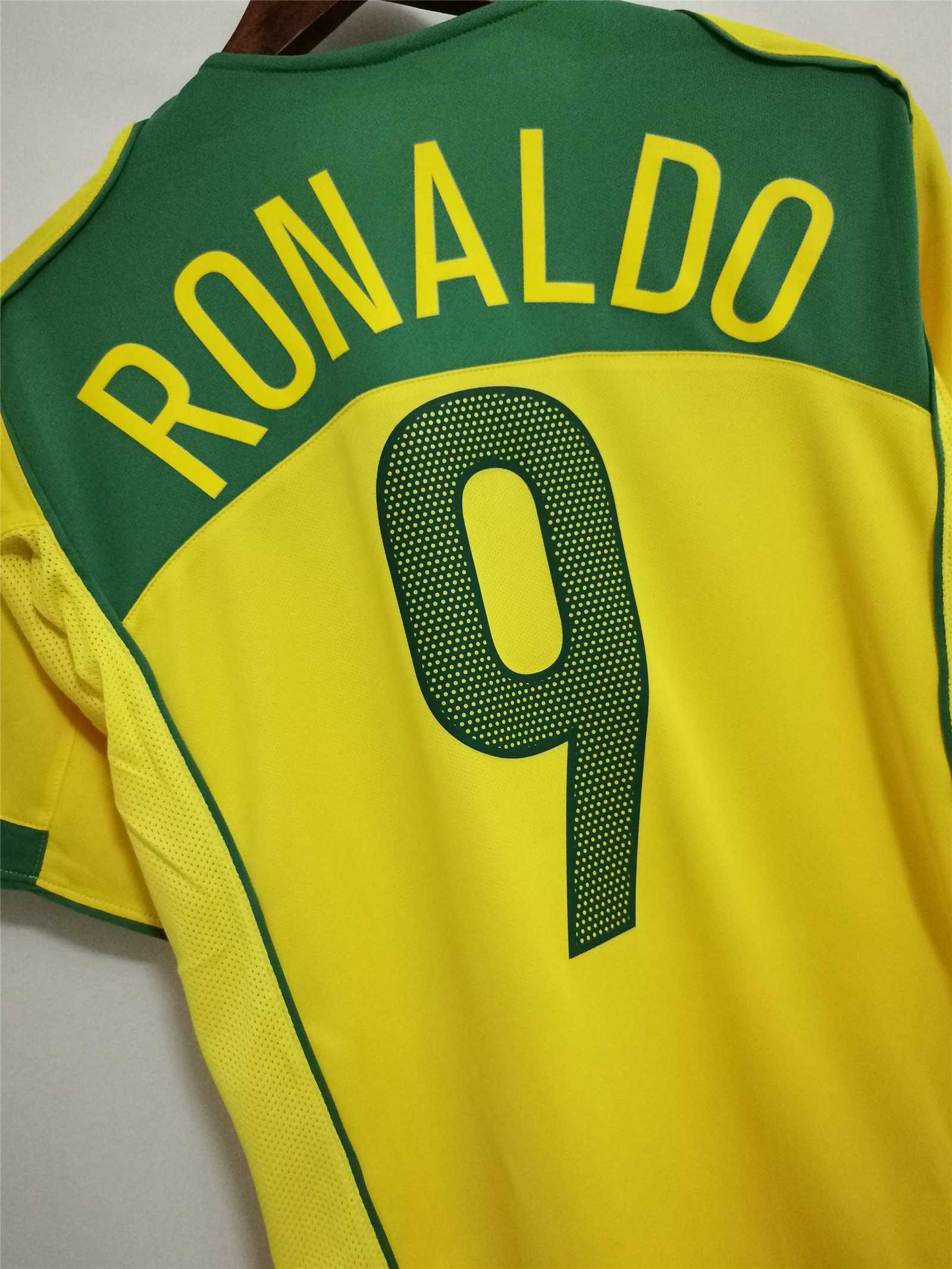 Brazil 2004 Home Jersey