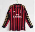 AC Milan 2013-14 Long Sleeve Home Jersey