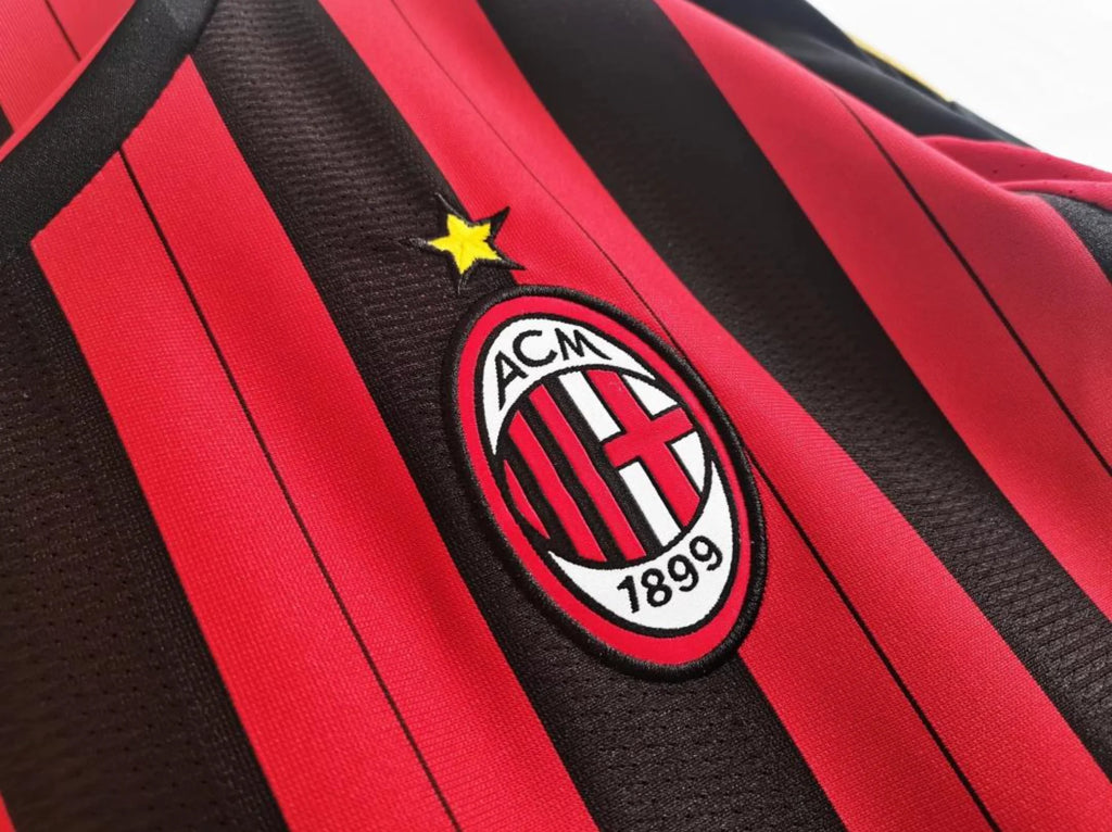 AC Milan 2013-14 Long Sleeve Home Jersey
