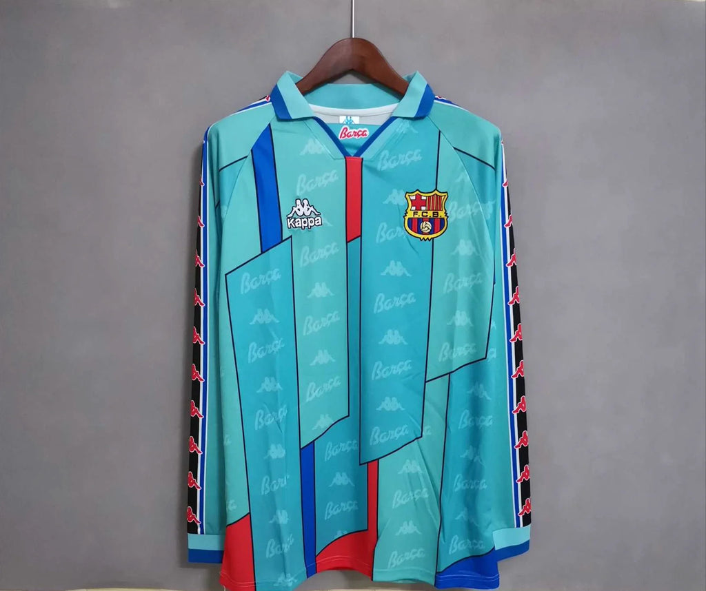 Barcelona 1996-97 Long Sleeve Away Jersey