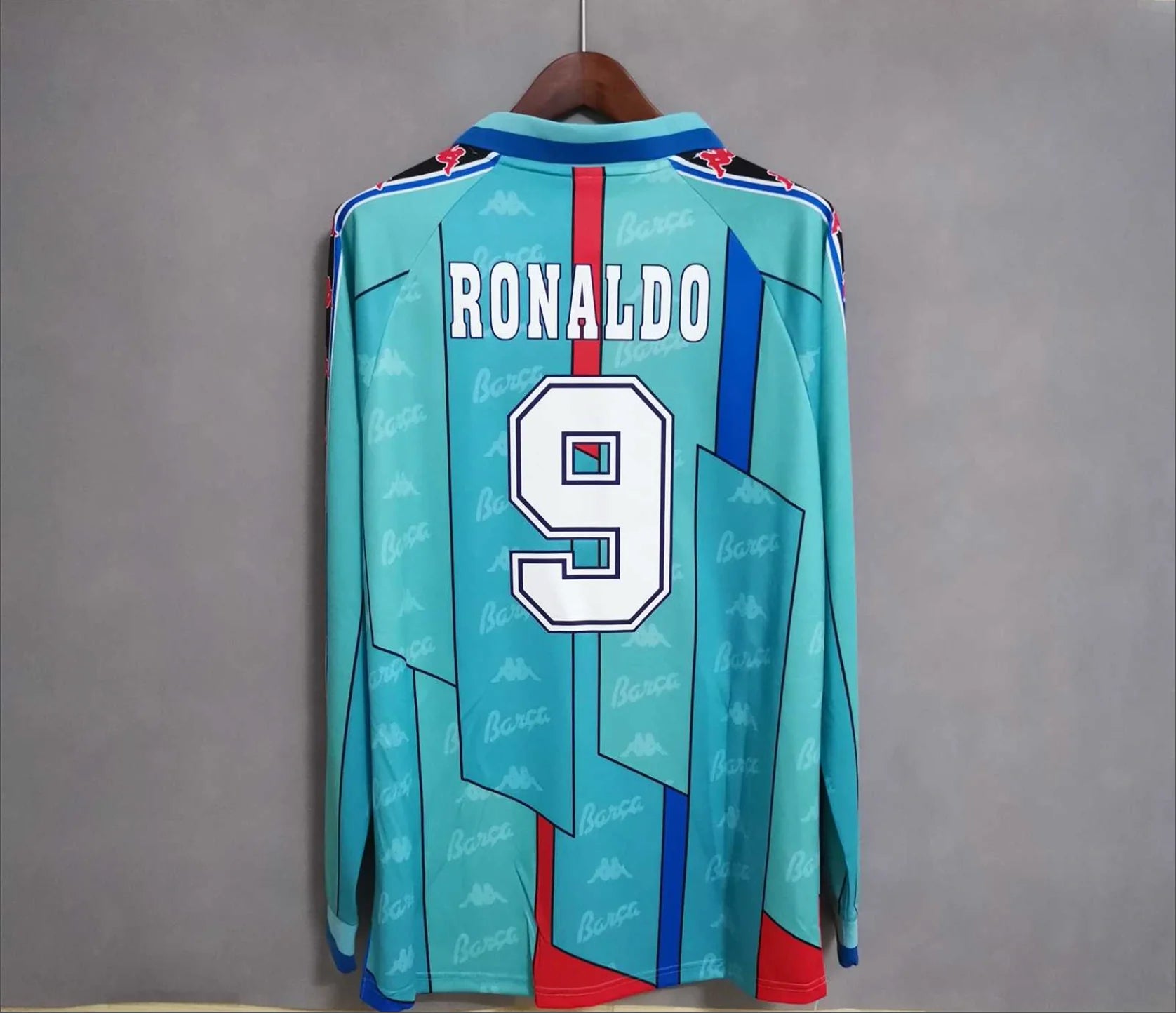 Barcelona 1996-97 Long Sleeve Away Jersey