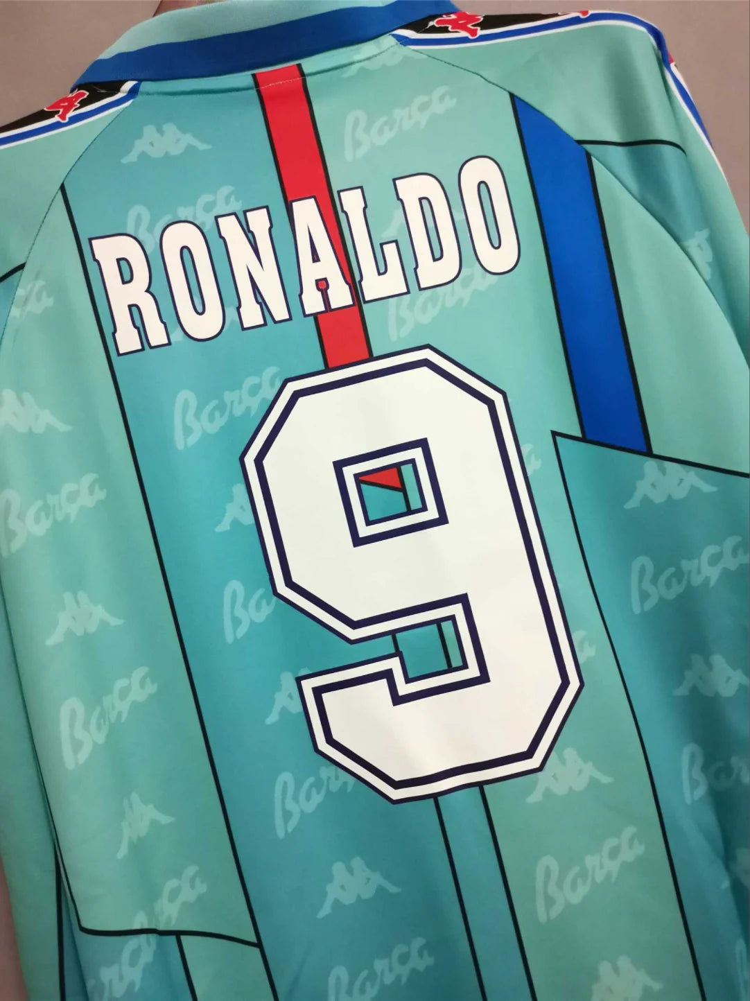 Barcelona 1996-97 Long Sleeve Away Jersey