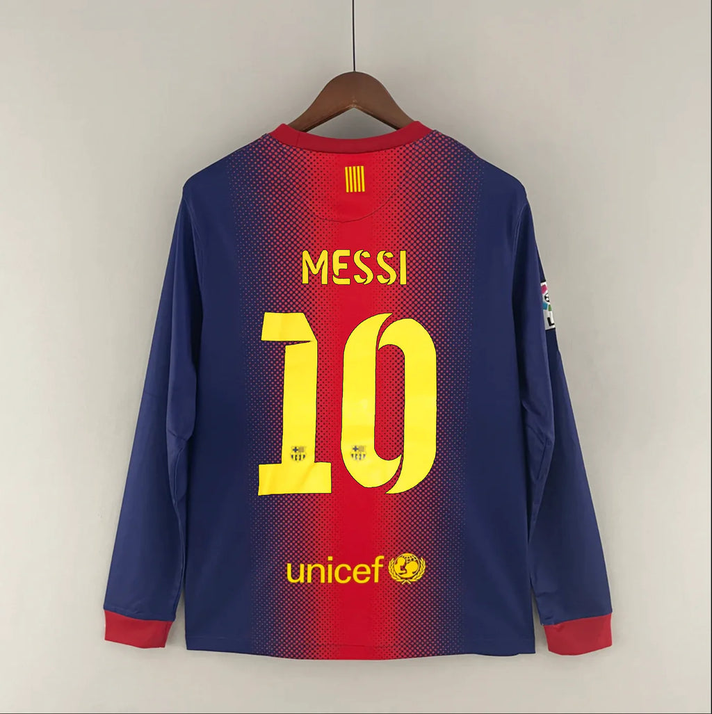 Barcelona 2012-13 Long Sleeve Home Jersey